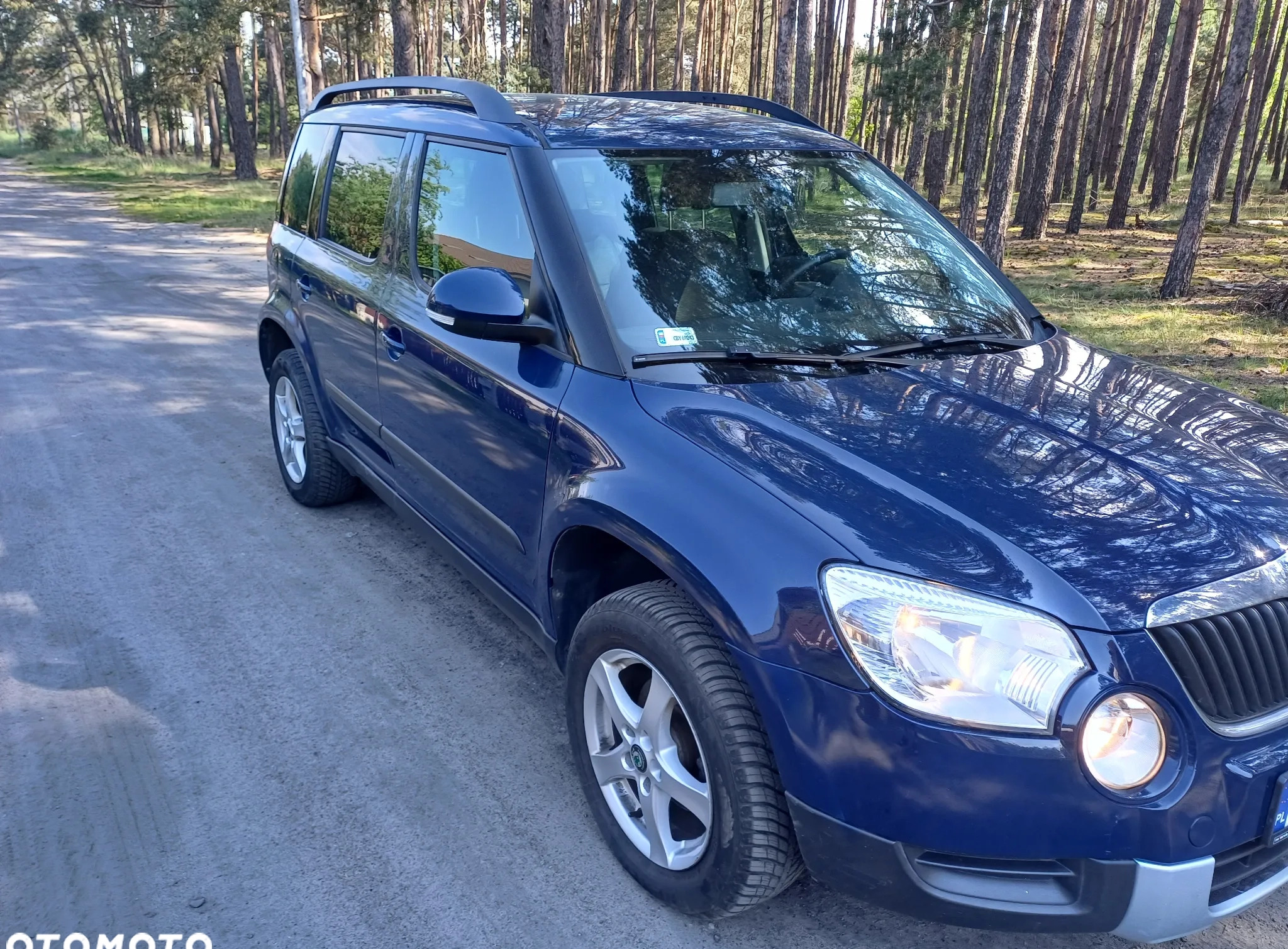 Skoda Yeti cena 31500 przebieg: 223671, rok produkcji 2012 z Białobrzegi małe 79